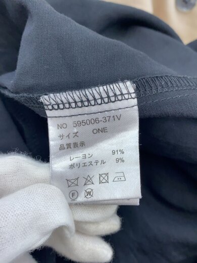 商品画像：フレアーロングジレ/one/レーヨン/マルチカラー 4