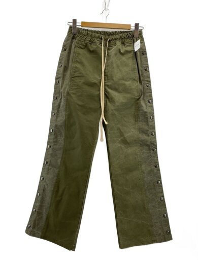 商品画像：サイドスナップパンツ/テントクロス/L/コットン/KHK 1