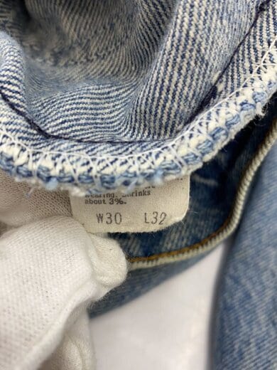 商品画像：80s/フレアデニム//30/コットン/BLU/20517 0217 5