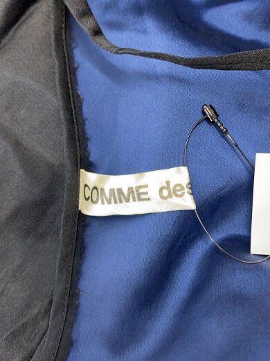 画像：COMME des GARCONSキャミワンピース/シルク混合/ポリエステル/BLK/無地/GN-O019/汚れ有3