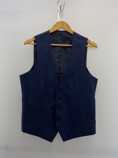 商品画像：スーツ/A6/ウール/NVY/チェック/BLL1569/ベスト付 5
