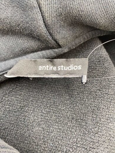 商品画像：ジップパーカー/S/コットン/BLK/ES2106 PO0170 3