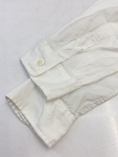 商品画像：バンドカラーシャツ/長袖ブラウス/1/コットン/WHT/578-6253023 6