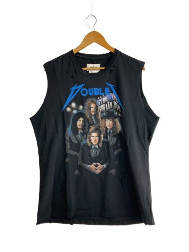 商品画像：AOYAMA ROCK NO SLEEVE T-SHIRT/Tシャツ/M/BLK/22SS73CS225 1