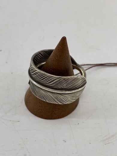 商品画像：DEARSTOCK/フェザー/1羽/リング/ラージ/SILVER/22号/SLV/メンズ 2