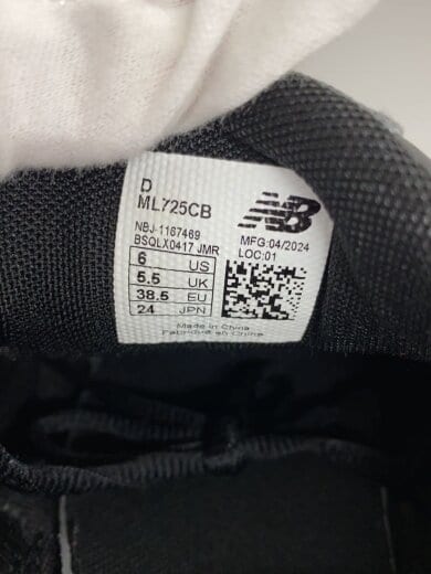 商品画像：ML725/ブラック/24cm/BLK 5