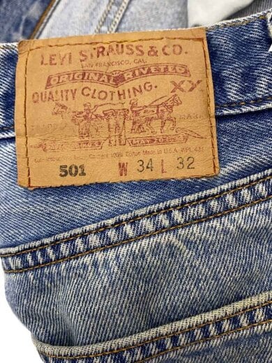 商品画像：501/90s/USA製/ボタン裏524/ボトム/34/コットン/501-0193// 4