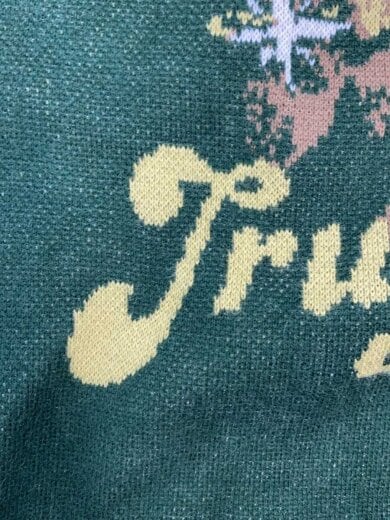 商品画像：ニット・セーター(厚手)/L/コットン/GRN/無地/RAD-23AW-KNIT003 8
