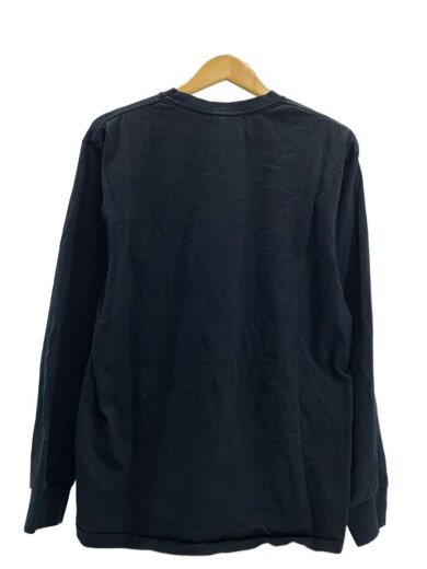 商品画像：長袖Tシャツ/XL/コットン/BLK/001LTL301014M 2