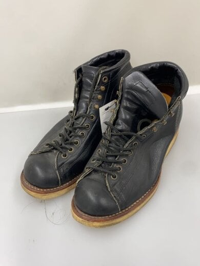 商品画像：レースアップブーツ/--/BLK/レザー// 2
