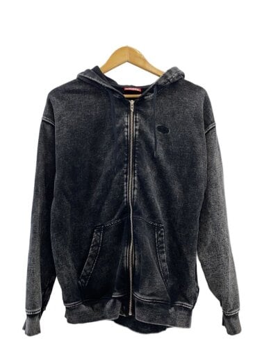 商品画像：S-BOXT-HOOD-ZIP-DEN/ジップパーカー/XS/コットン/GRY/無地/A22809 1