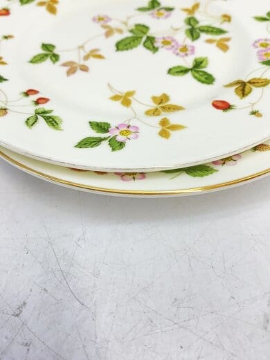 商品画像：ワイルドストロベリー/プレート/5点セット/WHT 4