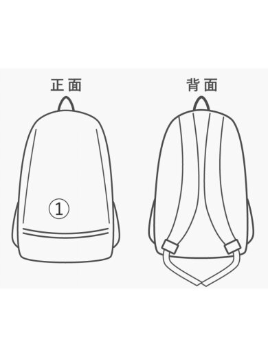 商品画像：コンパクトリュック/リュック/--/WHT 9