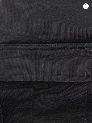 商品画像：カーゴパンツ/44/コットン/NVY/無地/P91 557301 7