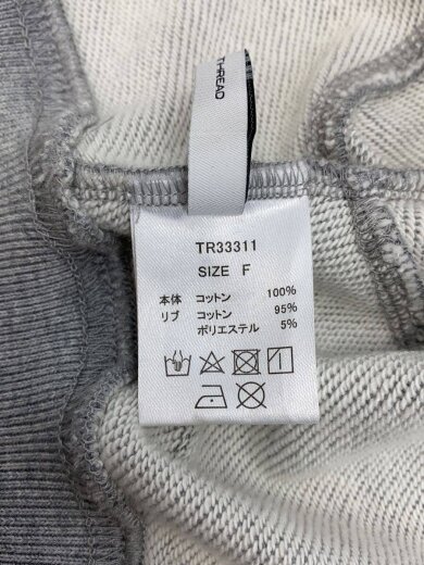 商品画像：theredthread/S sweat jacket cropped/ジャケット/FREE/コットン 5