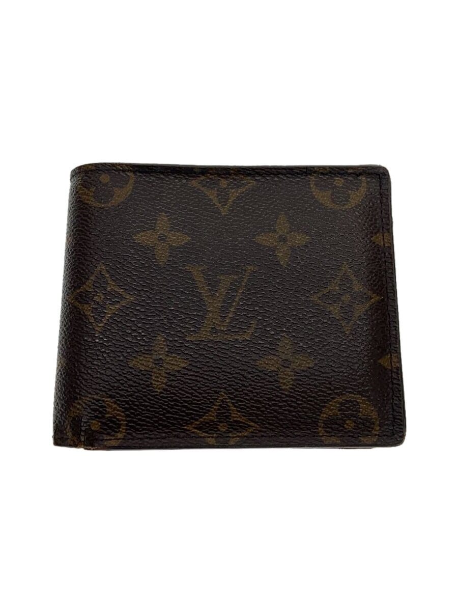 LOUIS VUITTON / ポルト・フォイユ・マルコNM_モノグラム・キャンバス_BRW/PVC/BRW/レディース