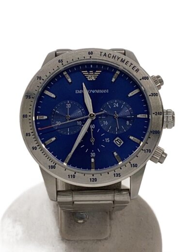 商品画像：自動巻腕時計/アナログ/--/NVY/SLV/ar-11306 1