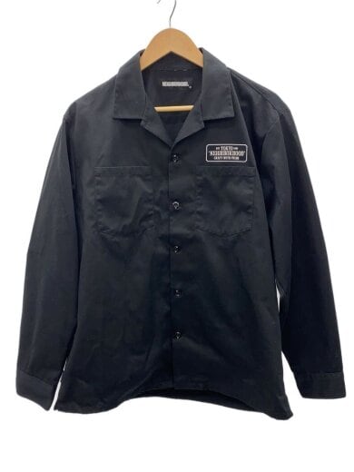 商品画像：長袖シャツ/M/ポリエステル/BLK/212TSNH-SHM01 1