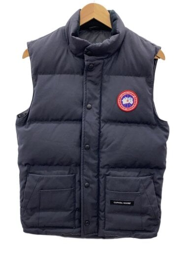 画像：CANADA GOOSEダウンベスト/XS/ポリエステル/BLK/無地/4154ｍ1