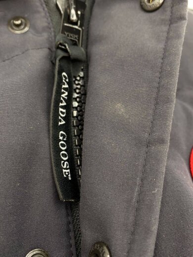 画像：CANADA GOOSEダウンベスト/XS/ポリエステル/BLK/無地/4154ｍ7