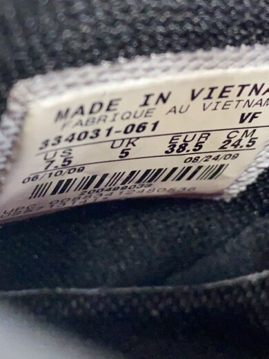 商品画像：WMNS AIR FORCE 1 HI 09/ウィメンズエアフォースハイ/ブラック/334031-061/24.5c 5