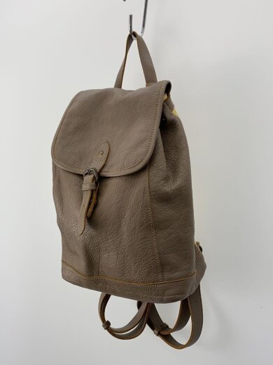 商品画像：リュック/レザー/BEG/無地 2