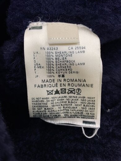 商品画像：レザージャケット・ブルゾン/42/羊革/NVY/00CZQQ FW12 4