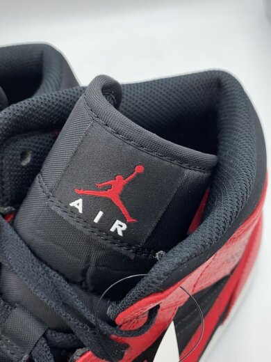 商品画像：AIR JORDAN 1 MID/エアジョーダンミッド/ブラック/554724-054/28cm/BLK 9