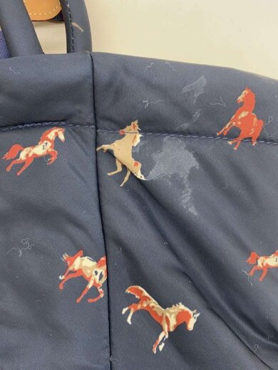 商品画像：ショルダーバッグ/--/NVY/総柄 7