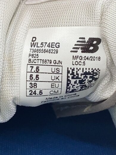 商品画像：WL574/グレー/24.5cm/GRY 5