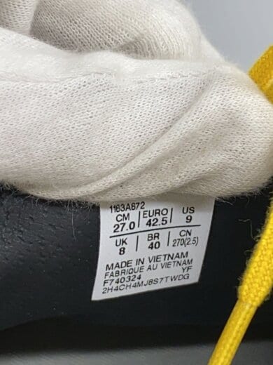 商品画像：ローカットスニーカー/27cm/YLW/1183A872 5