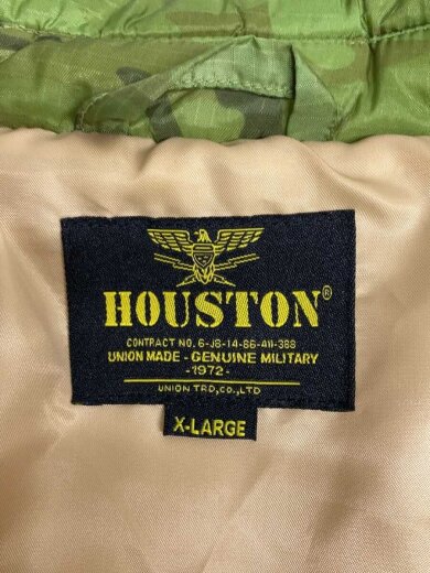 商品画像：スカジャン/XL/ナイロン/GRN/カモフラ/51200 3