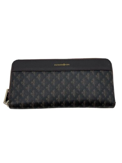 商品画像：長財布/--/BRW/総柄/メンズ 1