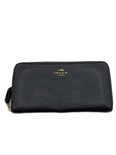 商品画像：長財布/--/BLK/無地/レディース/57713 1