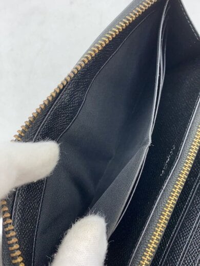 商品画像：長財布/--/BLK/無地/レディース/57713 6