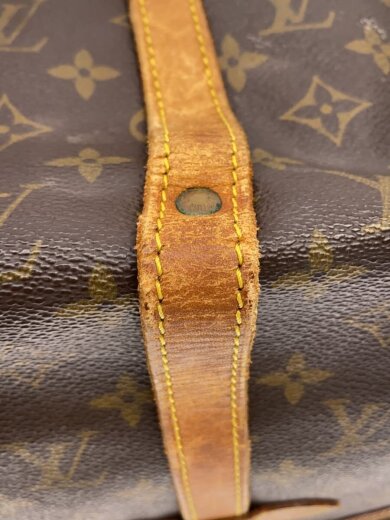 商品画像：1)ソミュール30_モノグラム・キャンバス/PVC/BRW 7