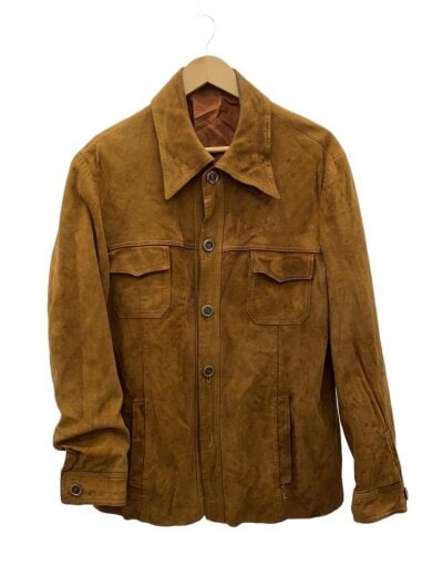 商品画像：レザージャケット・ブルゾン/--/レザー/BRW 1