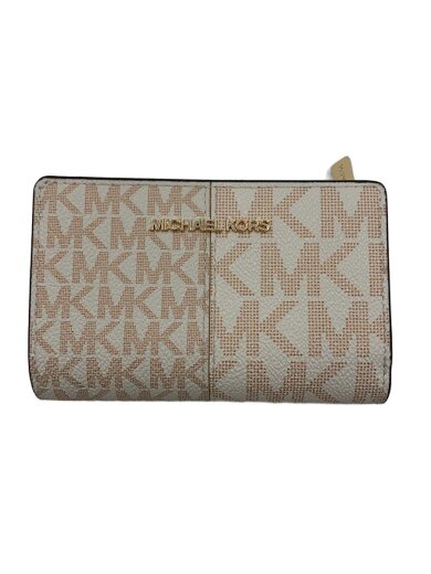 商品画像：2つ折り財布/--/BEG/総柄/レディース/35F4GTVF6M 1