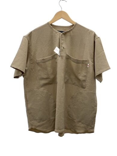 商品画像：半袖シャツ/M/ポリエステル/BEG/WL-S-27 1