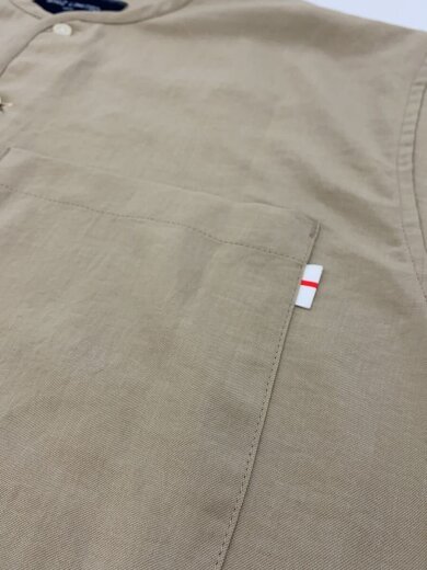 商品画像：半袖シャツ/M/ポリエステル/BEG/WL-S-27 7