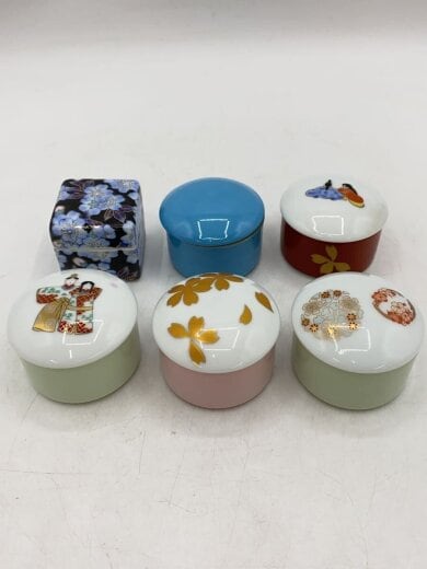商品画像：和食器その他/6点セット/蓋物/内裏雛 1
