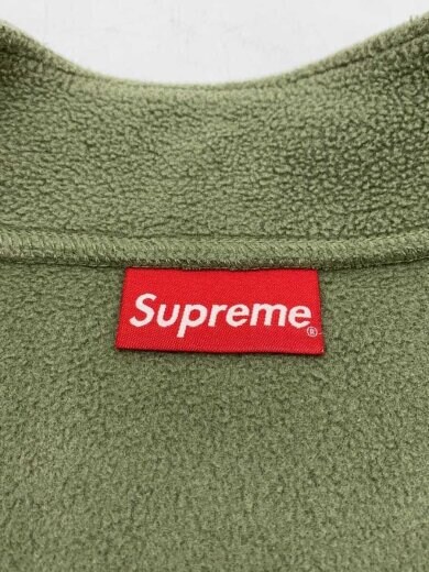 商品画像：フリースジャケット/XL/ポリエステル/GRN/無地 3