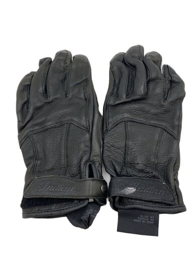 商品画像：手袋/レザー/BLK/無地/メンズ 1