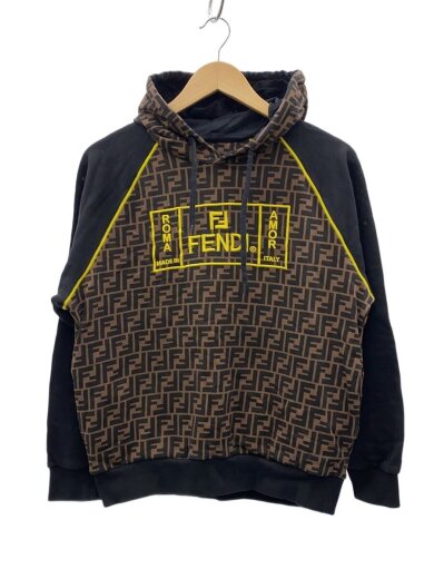 商品画像：パーカー/S/コットン/BRW/総柄/FY0991 A87E 1