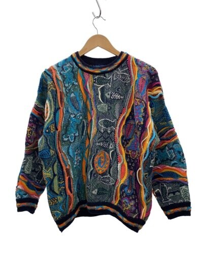 商品画像：limnos/ニット・セーター(厚手)/M/ウール/マルチカラー/総柄 1