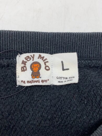 商品画像：スウェット/L/コットン/BLK 3