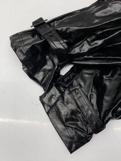 商品画像：トレンチコート/M/レザー/BLK/無地/1027301001 6