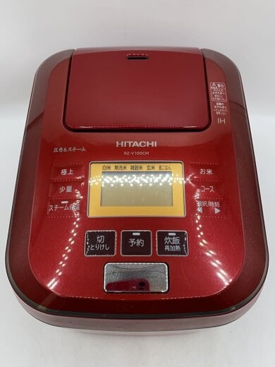商品画像：炊飯器 沸騰鉄釜 ふっくら御膳 RZ-V100CM(R) [メタリックレッド] 5