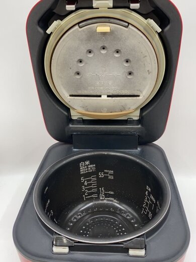 商品画像：炊飯器 沸騰鉄釜 ふっくら御膳 RZ-V100CM(R) [メタリックレッド] 6
