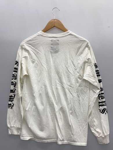 商品画像：長袖Tシャツ/M/コットン/WHT// 2